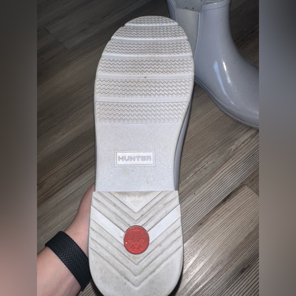 Light blue/gray Short Hunter Rainboots - Picture 3 of 3